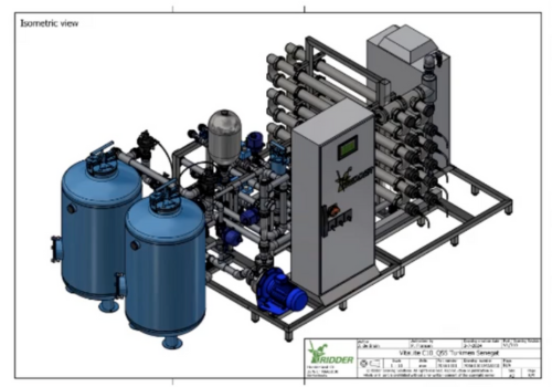 Voorbeeld geconfigureerd machine Ridder