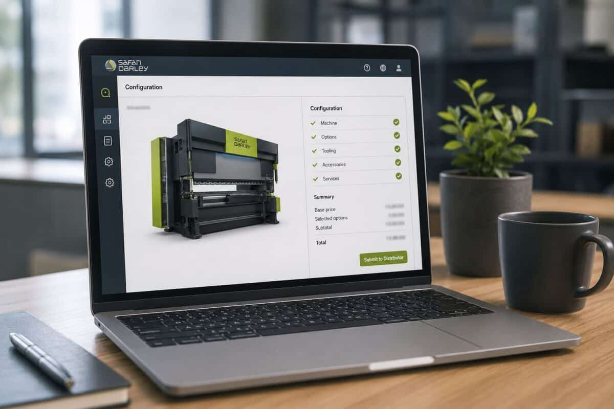 Product configurator van Safan Darley